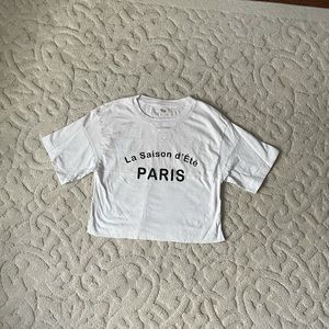 Madewell cropped tee